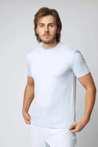 Ethan T-Shirt by Yebo Clothing featured in various colors, emphasizing its role in the I See You movement for sustainable activewear and carbon neutral clothing.