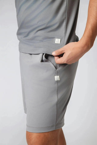 Eco-friendly Mason Shorts by Yebo Clothing, designed with recycled materials for a stylish look in sustainable performance activewear.