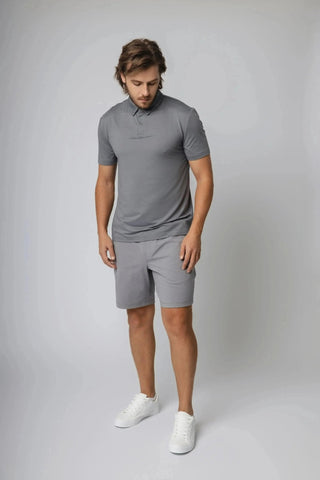 Relaxed fit Mason Shorts from Yebo Clothing in breathable design, ideal for mindful movement and sustainable athleisure.