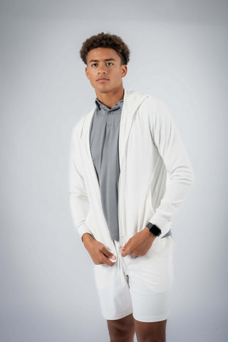 The Zahaan Hoodie by Yebo Clothing is the ultimate performance hoodie, combining style and functionality with its breathable fabric and commitment to sustainable fashion.